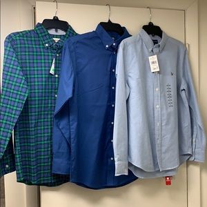 3 Boys NWT Lg/XL Oxford Shirts